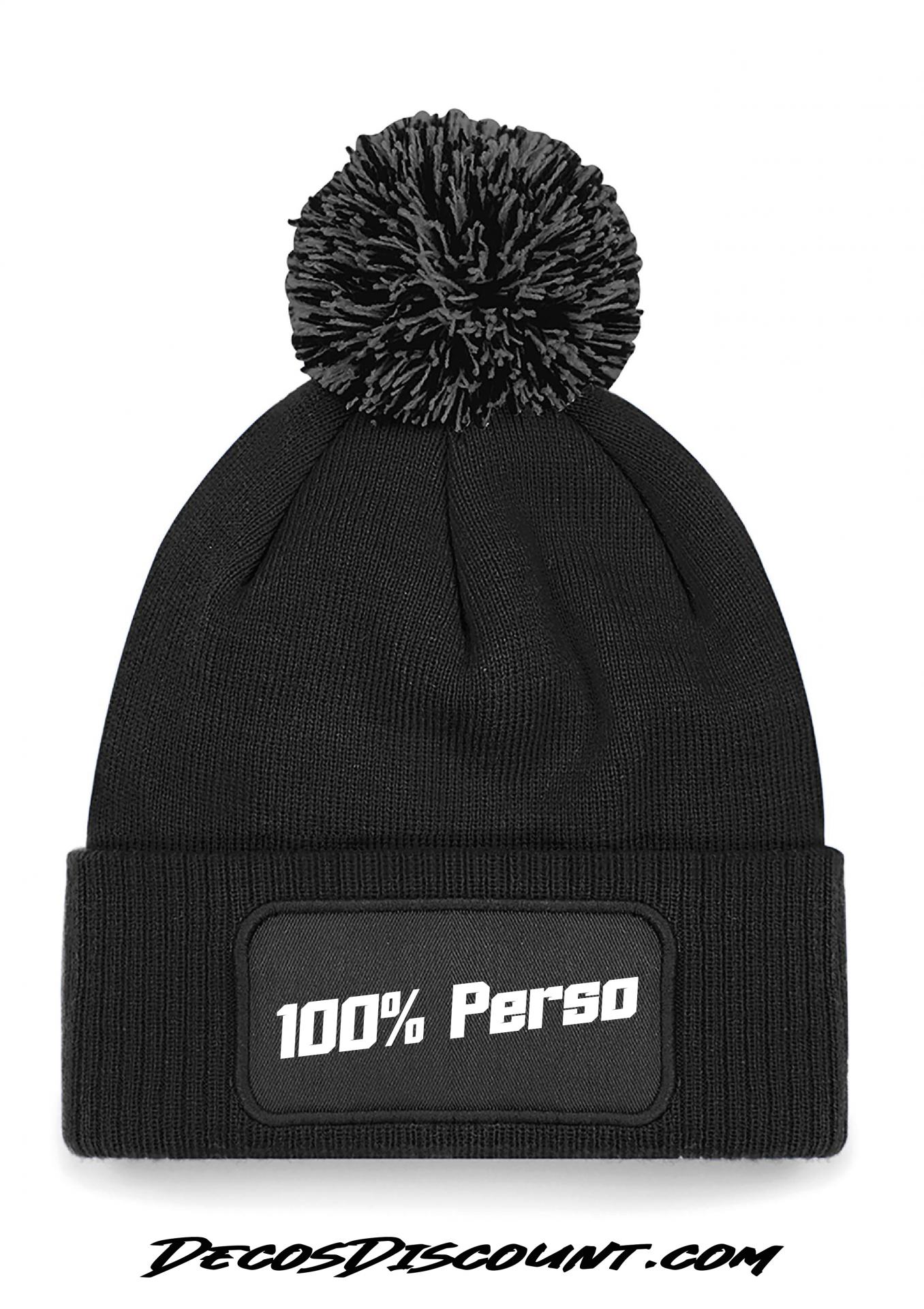 Bonnet pompon d10 perso