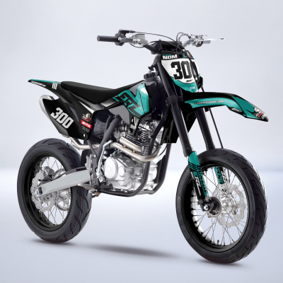 Crz erz 250cc pro stripe aqua