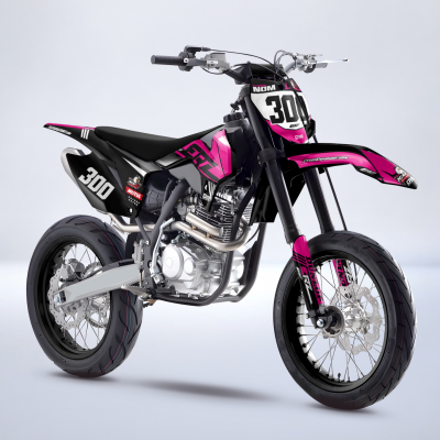 Crz erz 250cc pro stripe rose