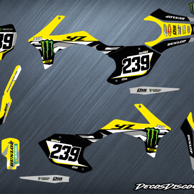 Rxf freeride replica yz jaune web