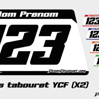 Stickers pour tabouret YCF